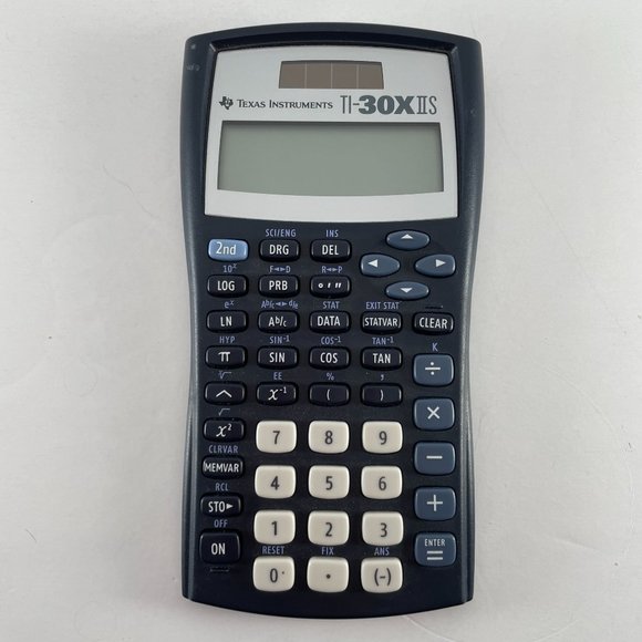 Texas Instruments TI-30X IIS BLUE Works Great - Picture 3 of 8